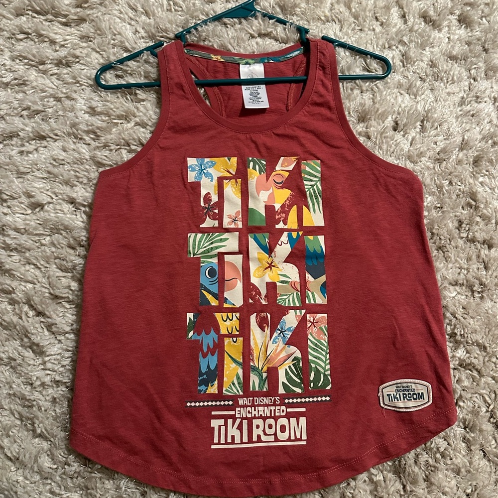 Disney Red and Yellow Tank Top